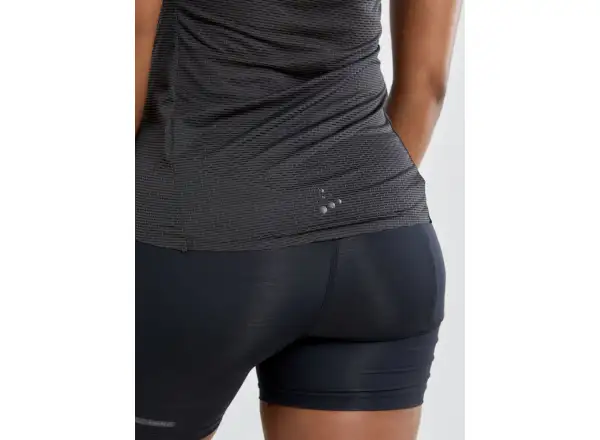 Craft Pro Dry Nanoweight Damen T-Shirt kurzarm Schwarz