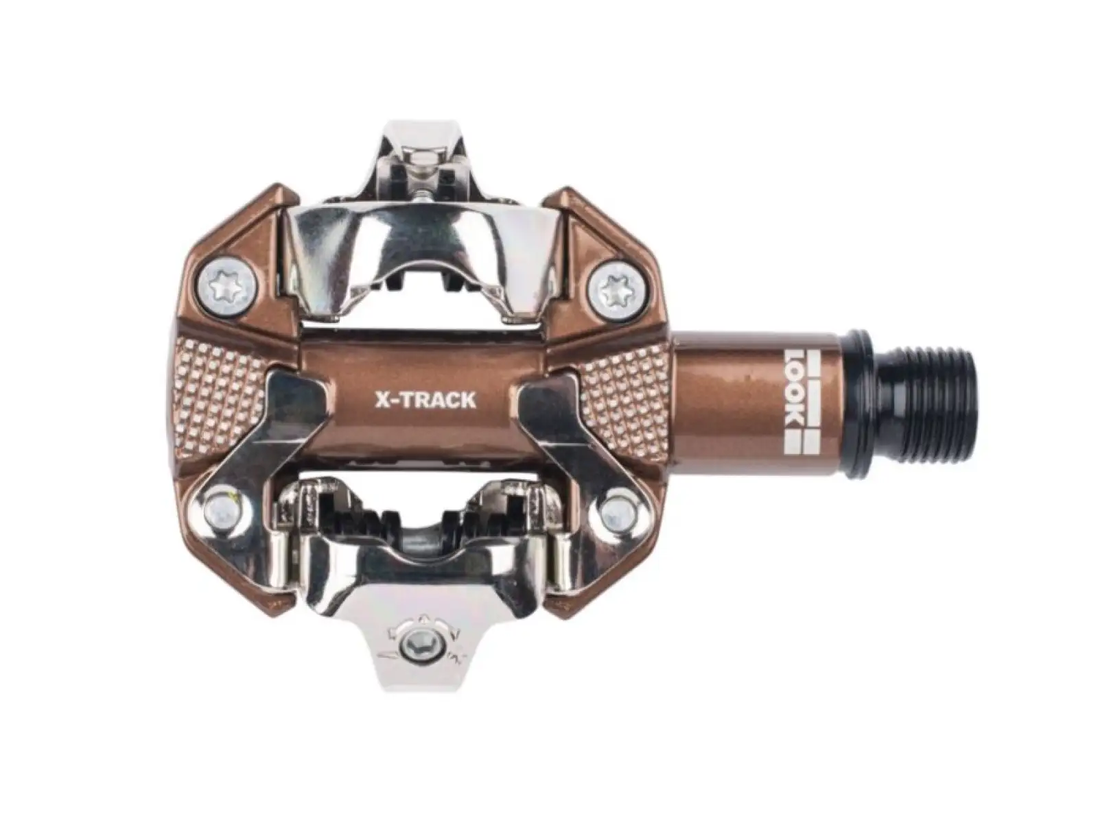 Look X-TRACK Gravel Klickpedale braun