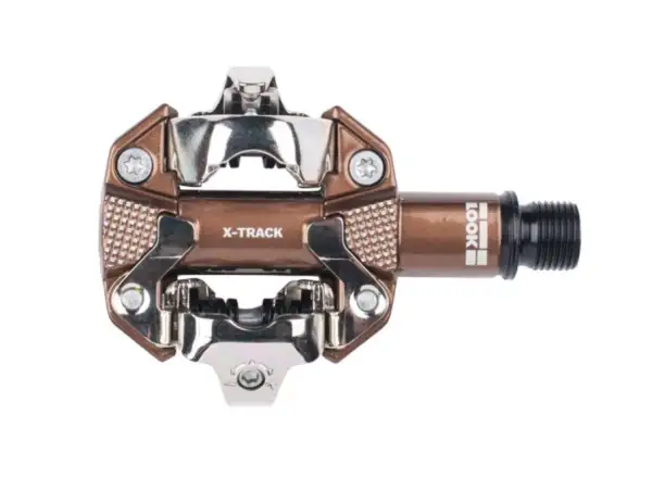 Look X-TRACK Gravel Klickpedale braun