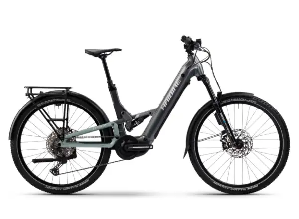 Haibike ADVENTR 11 ABS 800Wh Low-Step Elektrofahrrad Anthrazit/Acacia