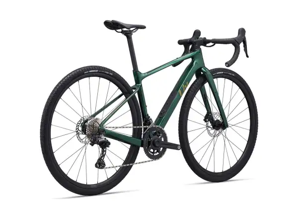 Liv Devote Advanced 2 Gravelbike im Kelp Forest Design.