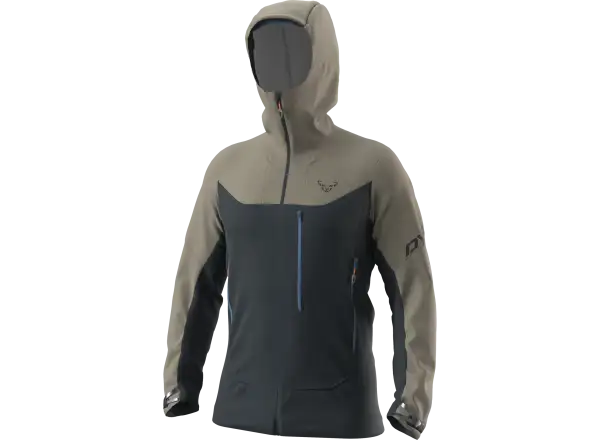 Dynafit Radical Softshell Herrenjacke in Rock Khaki.