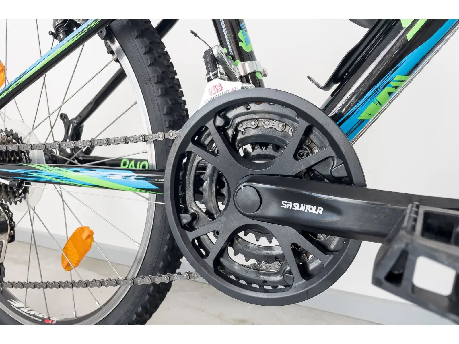 Superior Paint 24 Kinder-Mountainbike Schwarz/Grün BAZAR