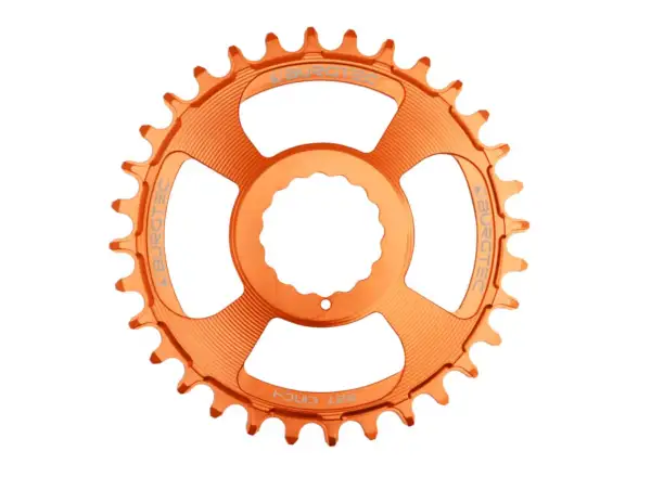 Burgtec Cinch Thick Thin Kettenblatt in Orange mit 34 Zähnen