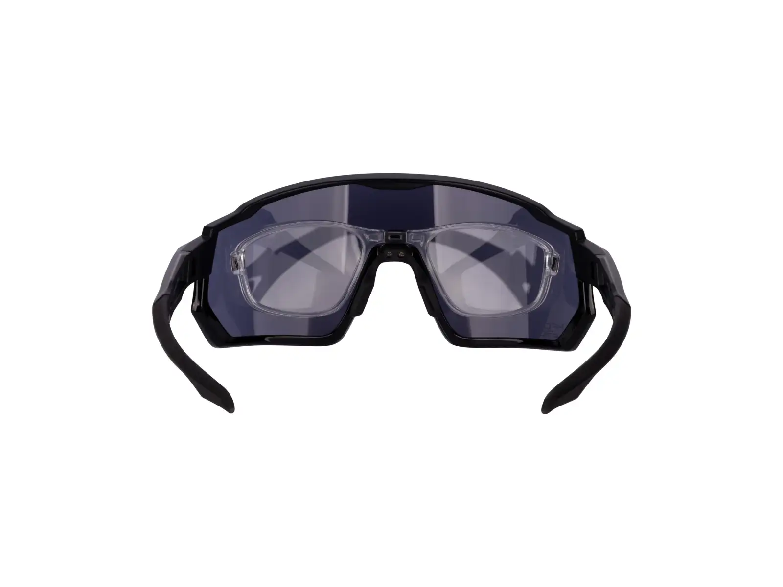 Force Drift Brille Schwarz/Schwarze verspiegelte Gläser.