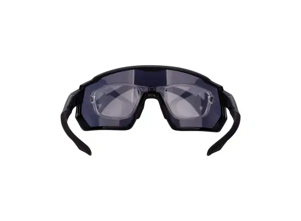 Force Drift Brille Schwarz/Schwarze verspiegelte Gläser.