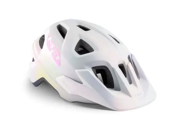 MET Eldar Junior Helm matte Weiß, Größe Uni (52-57 cm)