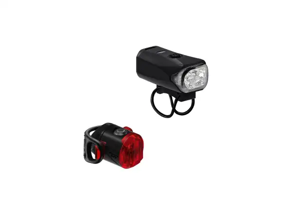 Lezyne KTV Drive 300+/Femto USB-C Set von Vorder- und Rücklicht