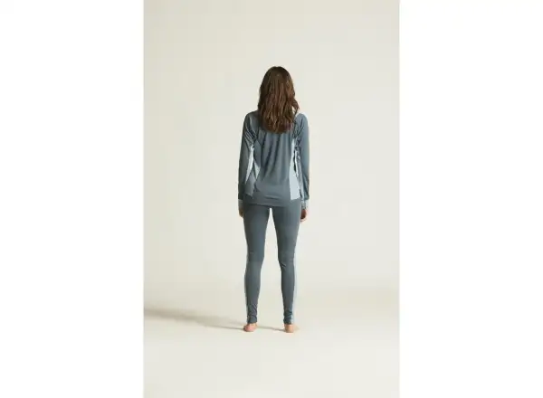 Craft Core Dry Baselayer Damen Set Langarmshirt+Hose blau