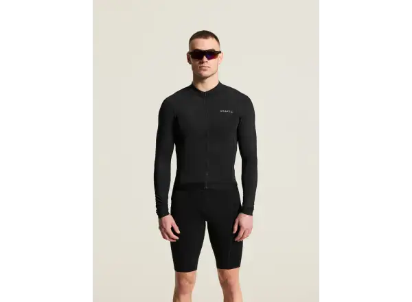 Craft Endur Training Herren-Trikot Langarm schwarz
