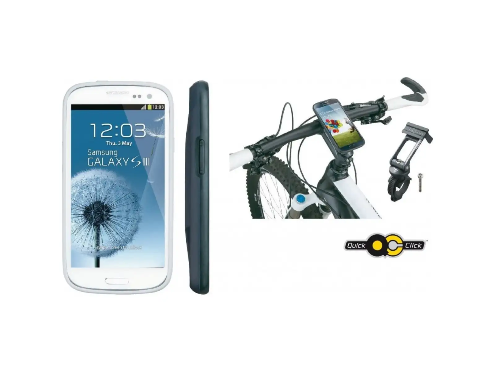 Topeak Ridecase Hülle für Samsung Galaxy S3 schwarz