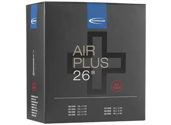 Schwalbe Air Plus 26" Schlauch 40-62/559 Presta-Ventil