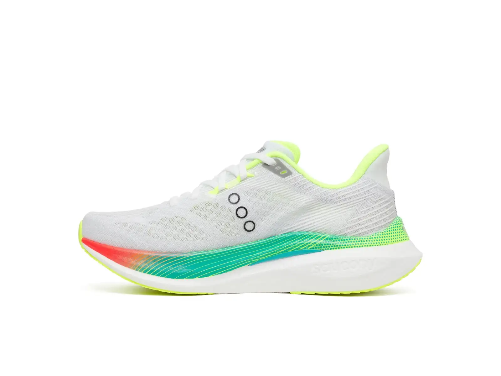Saucony Endorphin Speed 5 Herren Laufschuhe White/Multi