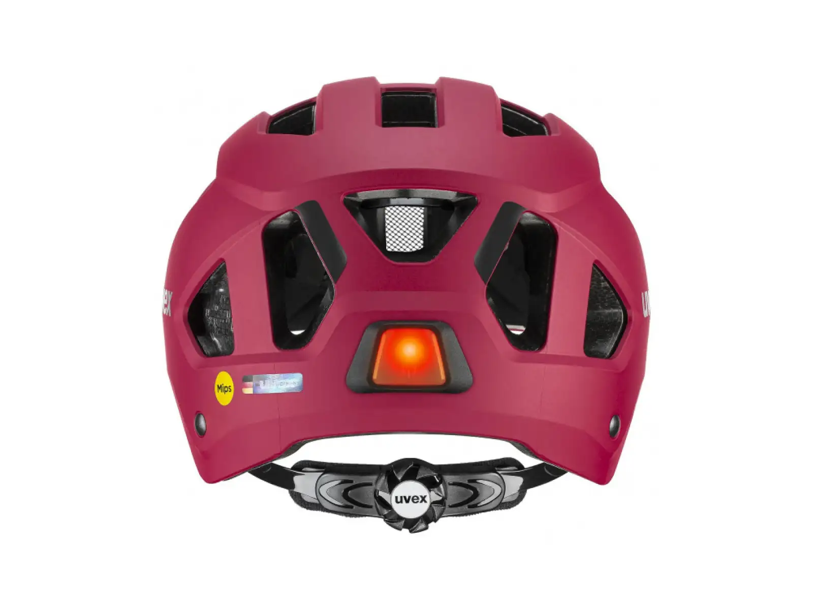 Uvex City Stride MIPS Helm Ruby Red Matt
