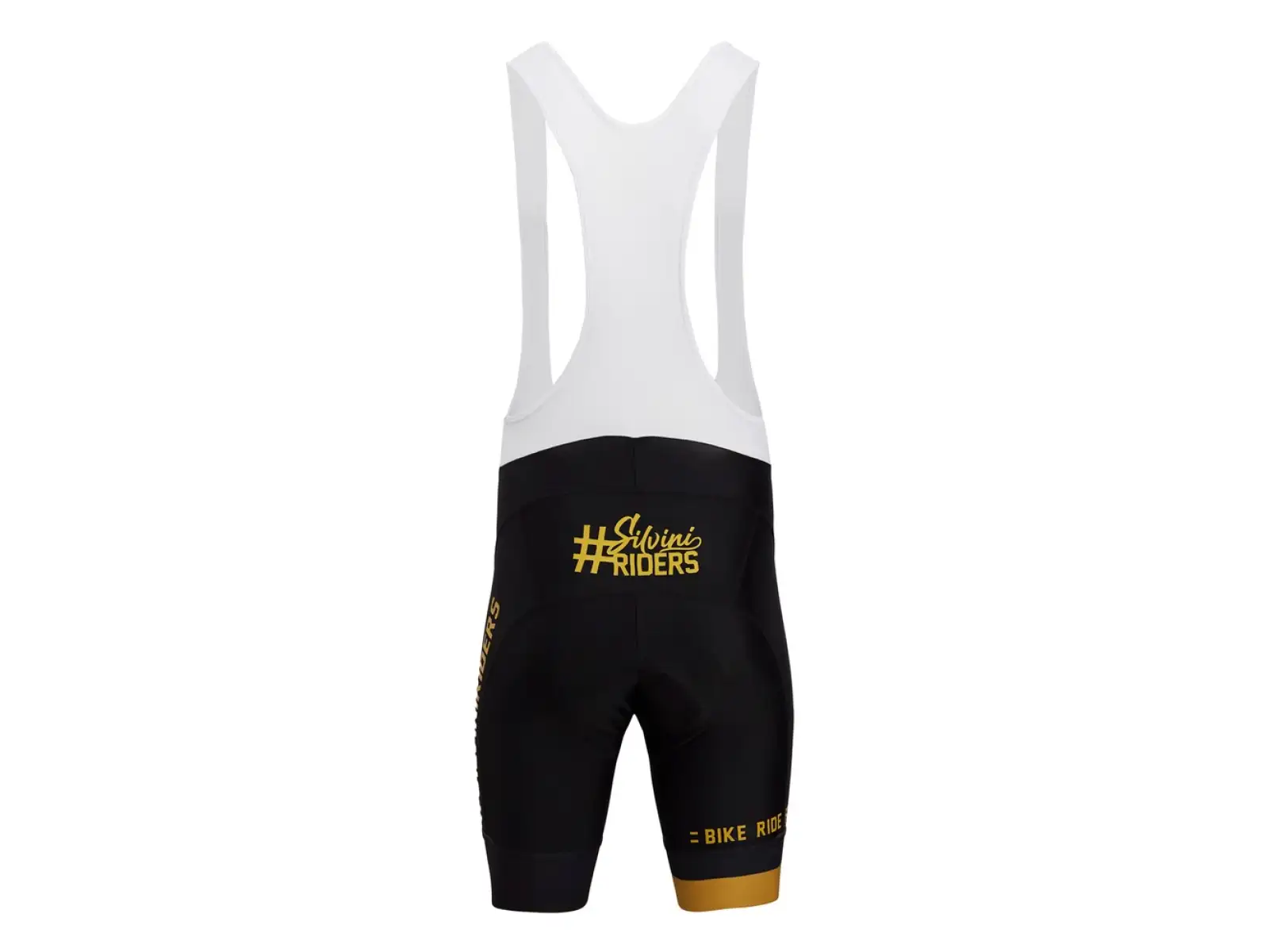 Silvini Cantono Bib Herren Shorts mit Einsatz Schwarz/Gold