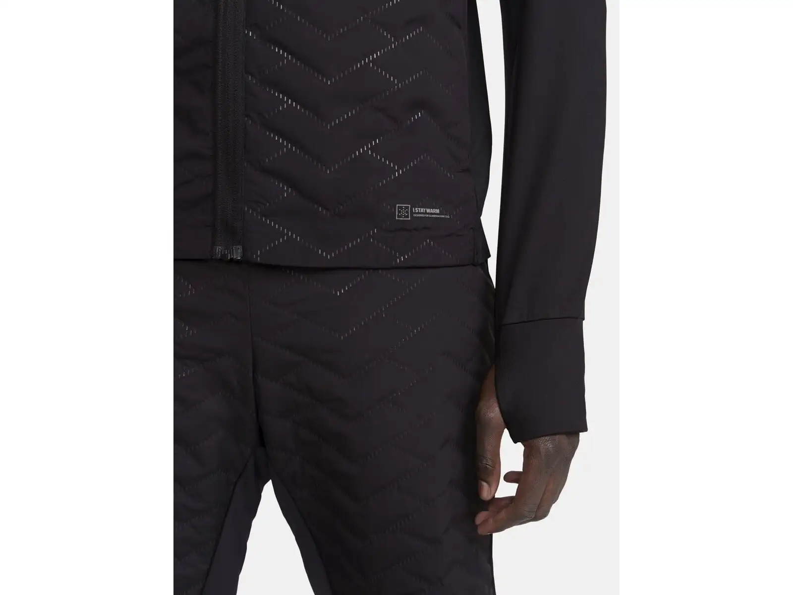 Craft ADV SubZ Herren Laufjacke schwarz