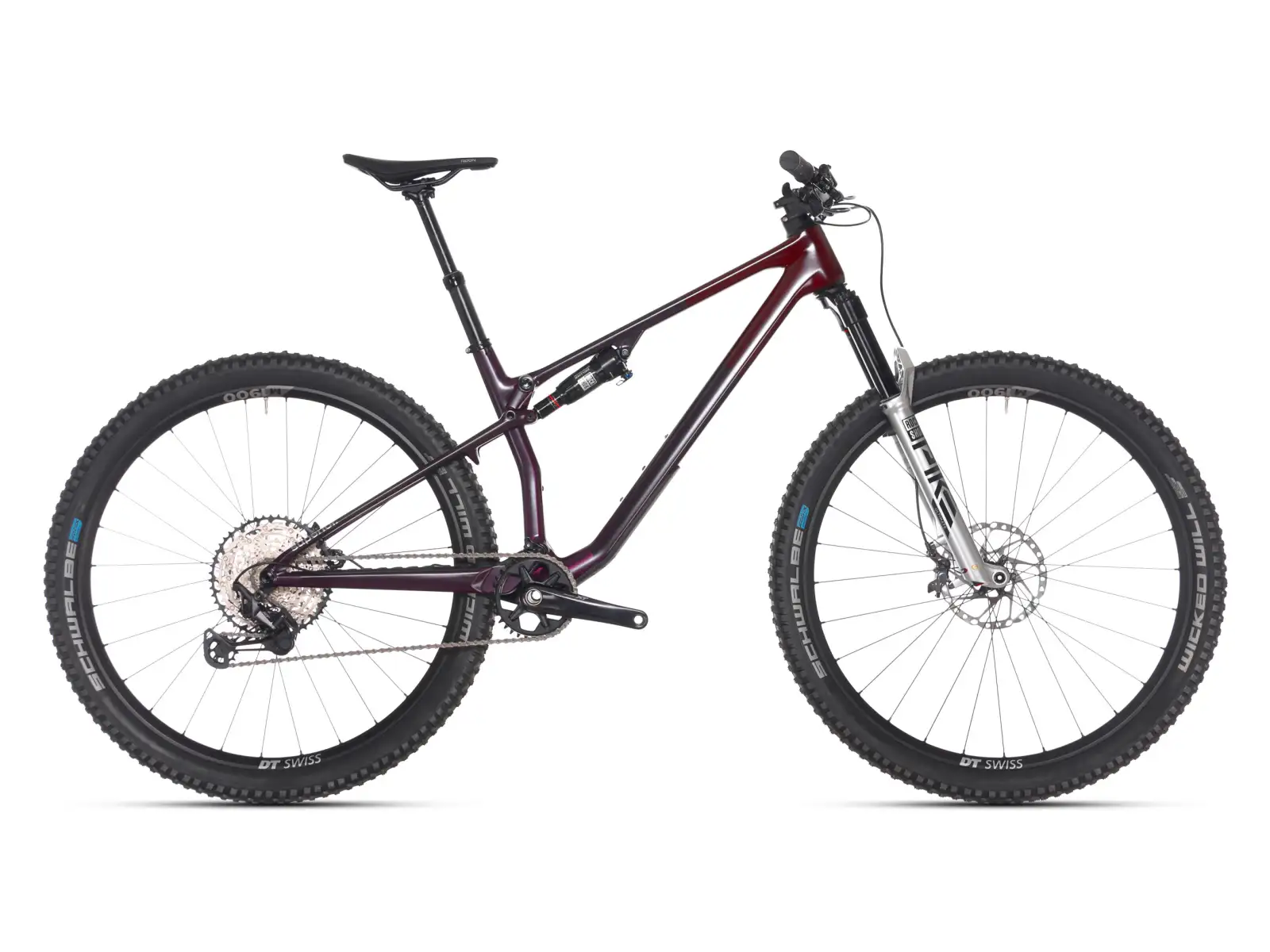 Superior XF 9.7 DC Mountainbike Matte Berry Carbon