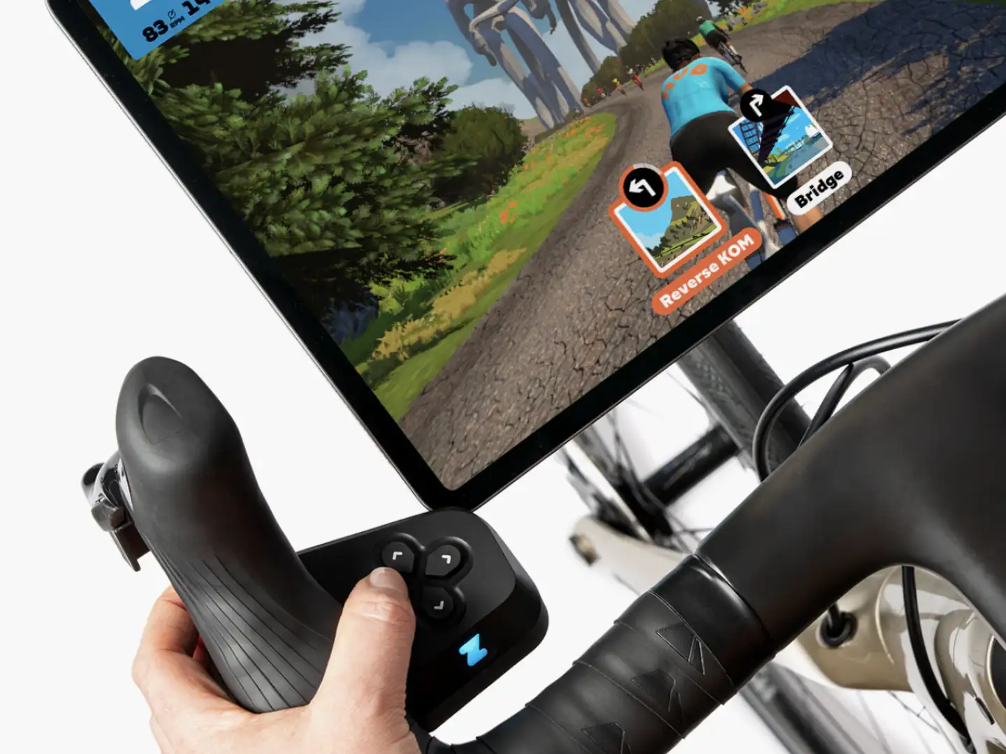 Warum ich gerne mit Zwift auf dem Trainer fahre