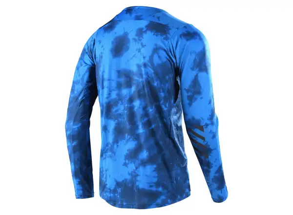 Troy Lee Designs Skyline Herren Langarmshirt Tie Dye/Schieferblau