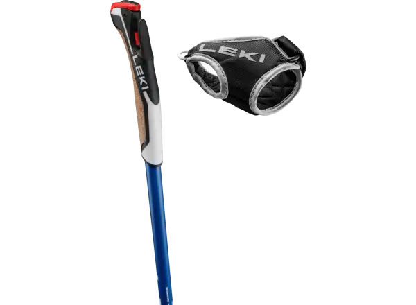 Leki PRC 850 TR Langlaufstöcke Naturalcarbon-regal blue light-white