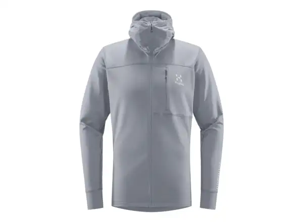 Haglöfs L.I.M Mid Multi Hood Herren-Fleecejacke grau