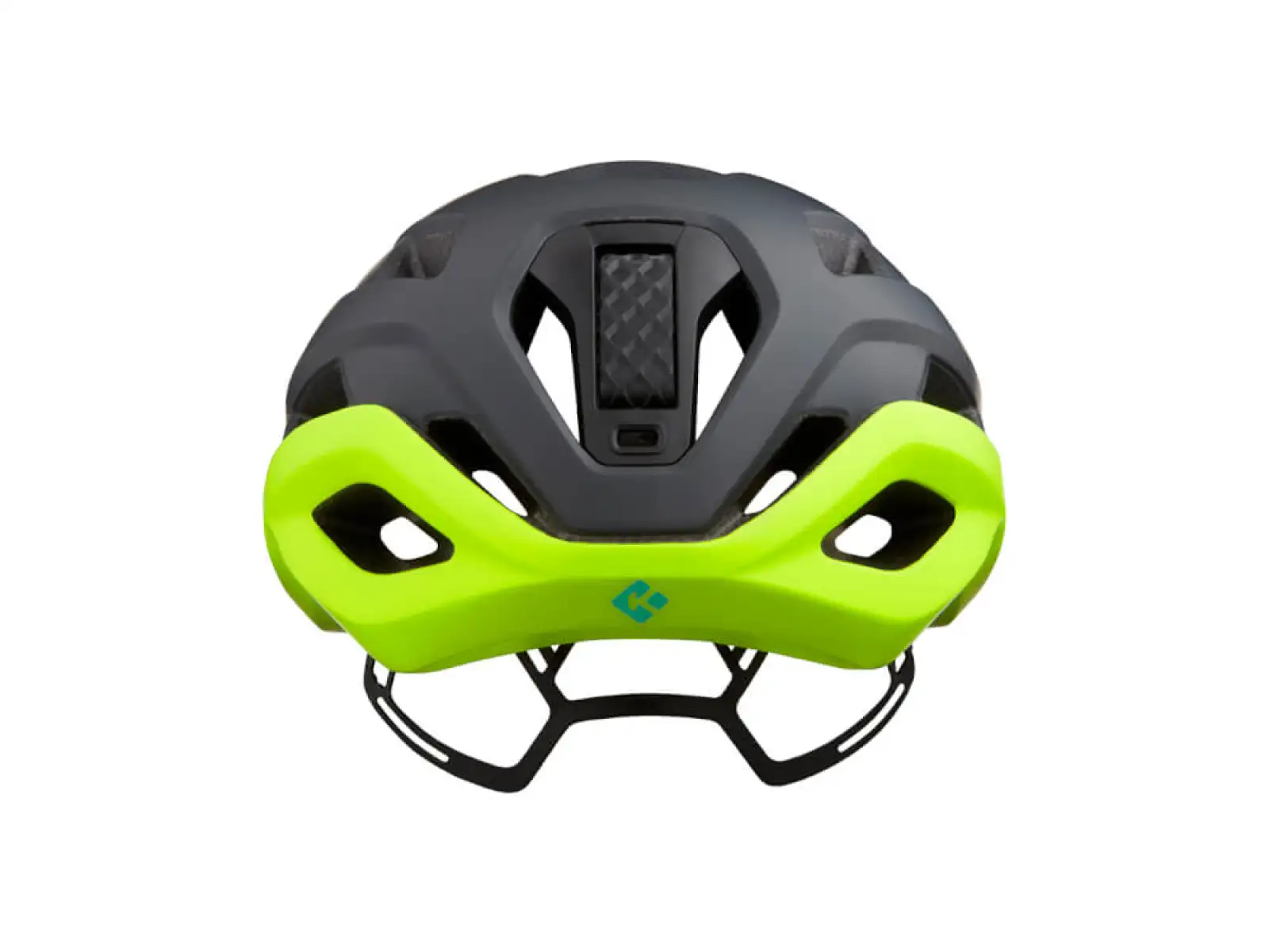 Lazer Strada KC Helm matt dunkelgrau/neongelb