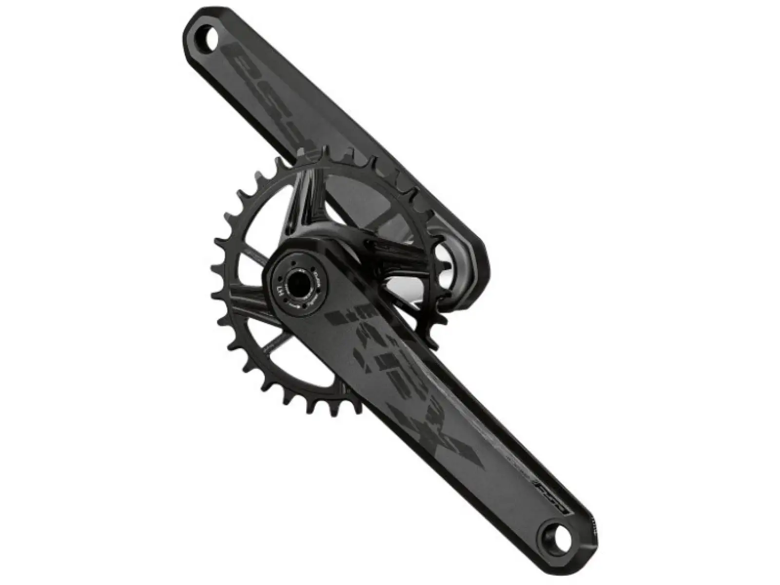 FSA KFX Modular BB392 MTB Kurbel 175 mm mit einem 34-Zahn-Kettenblatt.