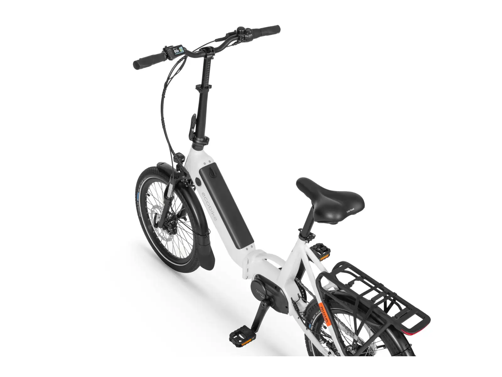 Ecobike Rhino Cruise 630 Wh Arctic weiß faltbares Elektrofahrrad