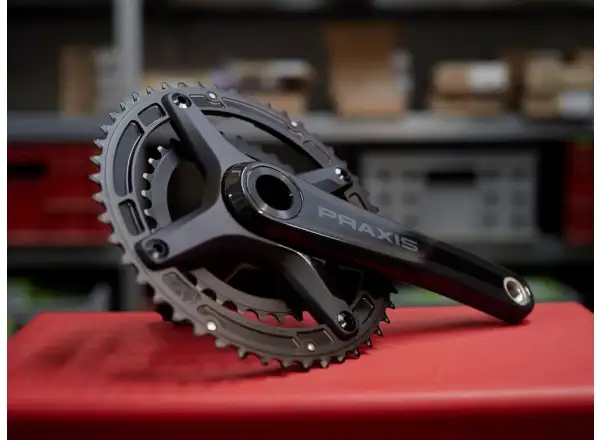 Praxis Works Zayante Carbon Straßenkurbeln ohne Kettenblatt 172,5 mm