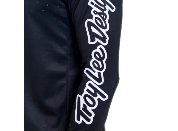 Troy Lee Designs Sprint Pro Herren-Trikot Langarm Mono Black