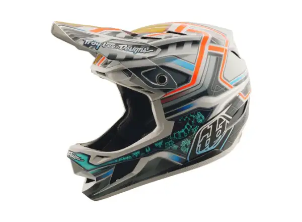 Troy Lee Designs D4 Composite Helm Lowrider Gray