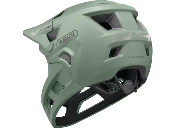 Abus YouDrop FF Kinderhelm Mist Green