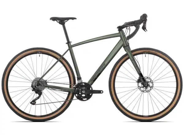 Rock Machine Lukk 40 Gravelrad Gloss Granite Green