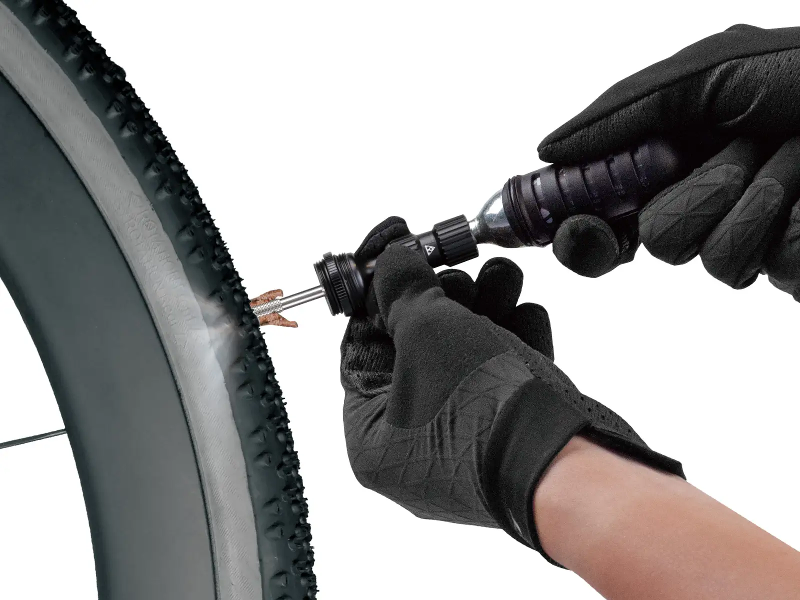 Topeak TubiMaster GXT Bolt-on Reparaturset für schlauchlose Reifen