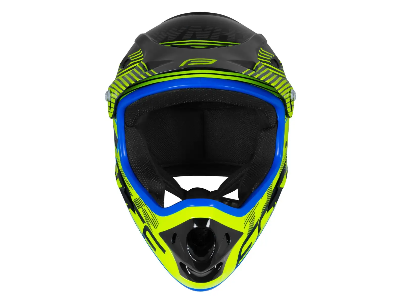 Force Tiger Downhill Helm Schwarz/Fluo