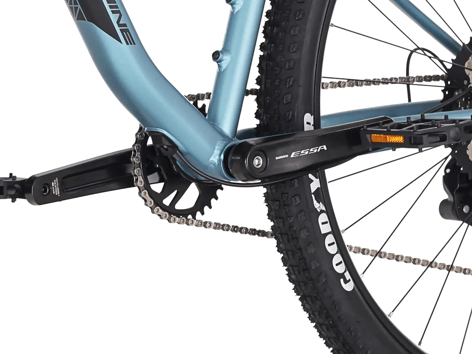 Rock Machine Blizz 10 Mountainbike Matte Zircone Blue