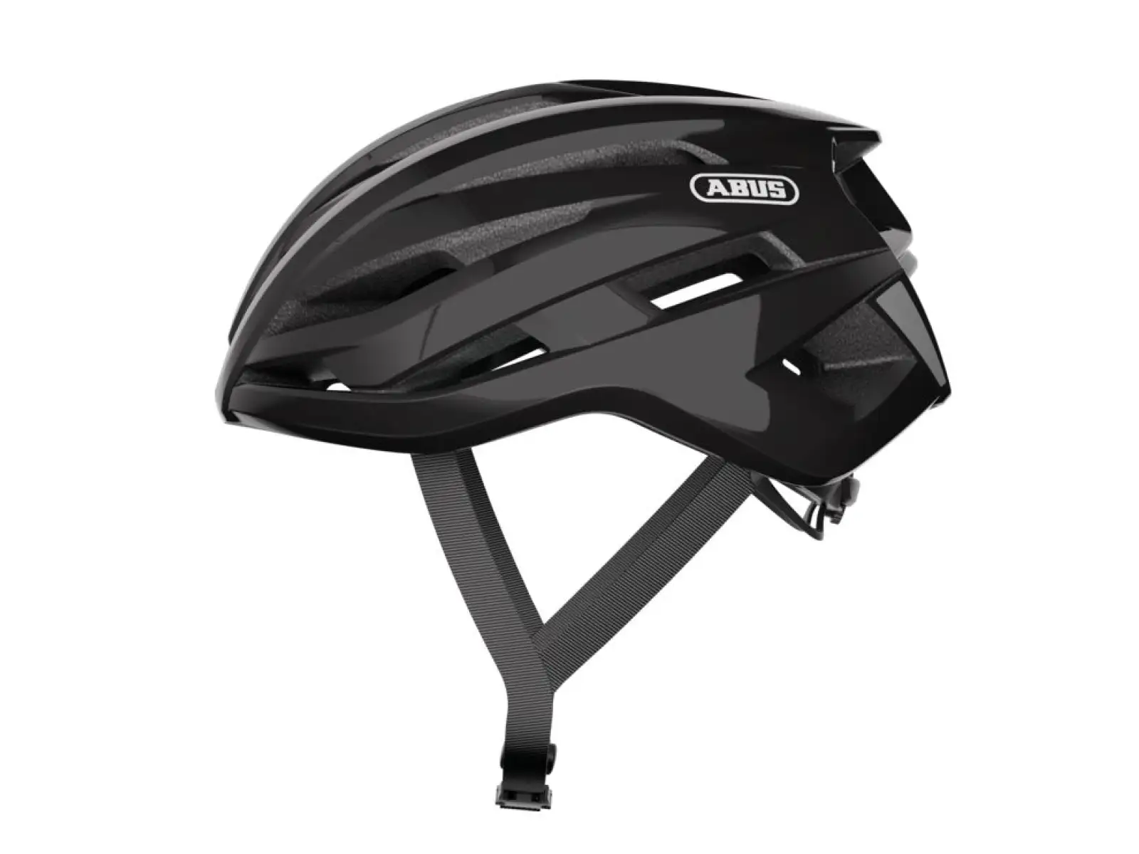 Abus StormChaser Helm Glänzendes Schwarz