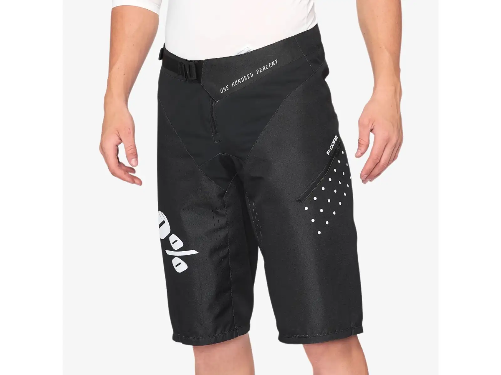 100% R-Core Herren Shorts Black