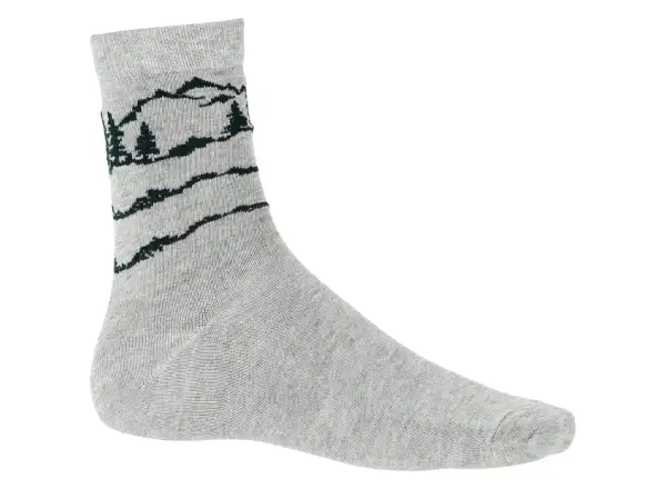 Viking Bamboo Mid Damen Socken Grey