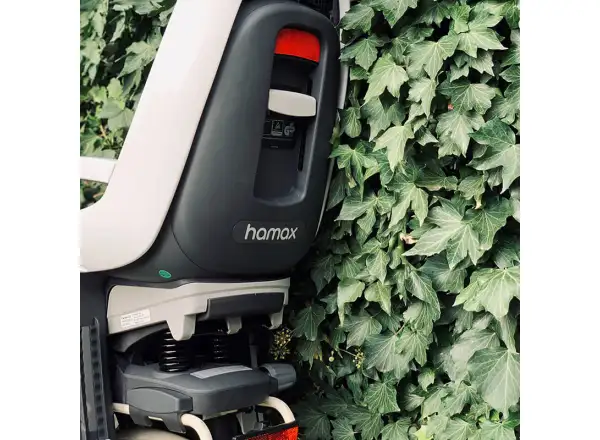 Hamax Caress Plus Kindersitz dunkelgrau/schwarz