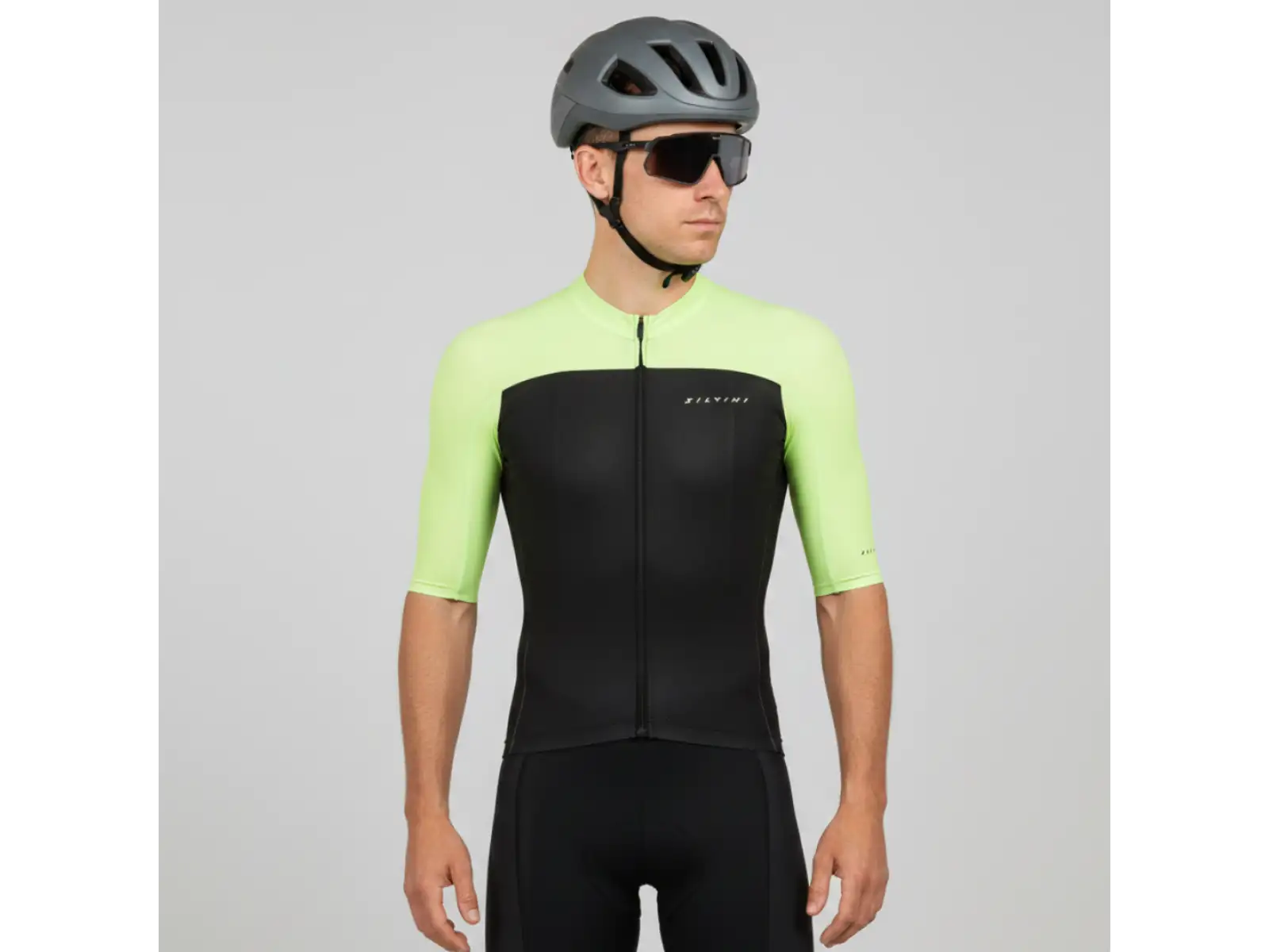 Silvini Stelvio Herrentrikot Green/Black