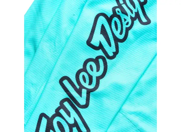 Troy Lee Designs Youth Sprint Pro Kindertrikot Langarm Mono Real Teal