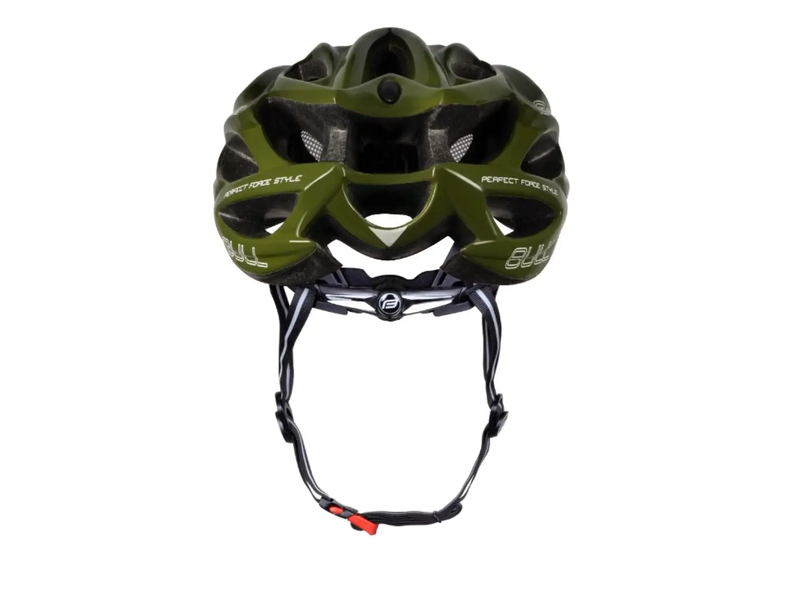 Force Bull Hue Fahrradhelm Schwarz/Armee Grün