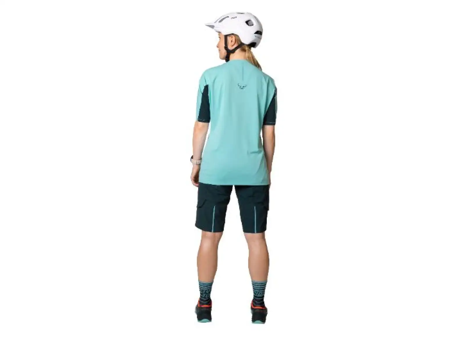 Dynafit Ride Damen-Trikot, kurze Ärmel, Marineblau/Heidelbeere
