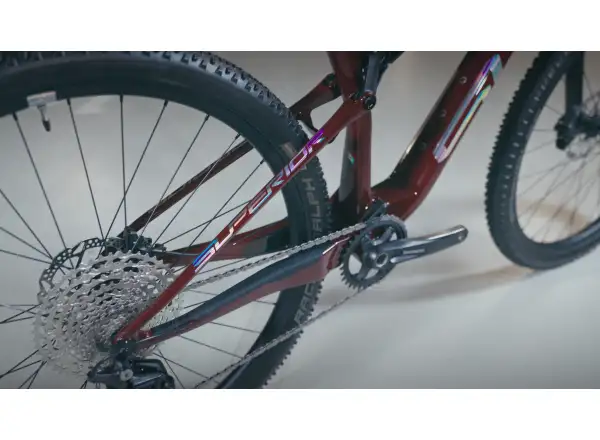 Superior XF 929 RC Mountainbike Gloss Dark Red/Hologram Chrome