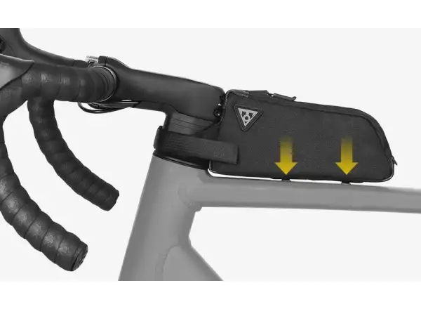 Topeak FastFuel Bolt-On Rahmentasche 0,5 l Schwarz