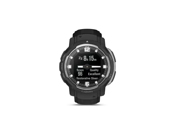 Garmin Instinct Crossover Standard Edition Smartwatch Schwarz