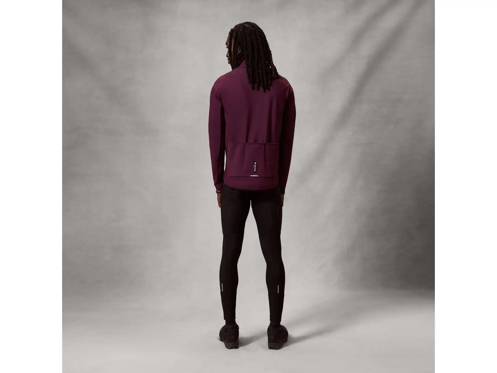 Endura Loop Ride Herrentrikot Langarm Black Cherry