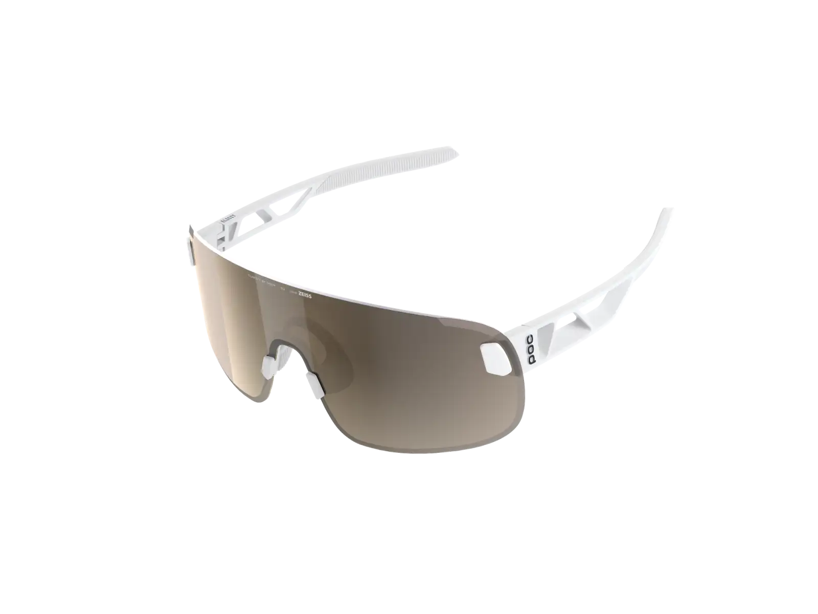 POC Elicit Brille Hydrogen White/Clarity Trail /Partly Sunny Silver ONE