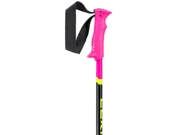 Leki Racing Kids Kinder-Skistöcke Neonpink/schwarz/Neongelb